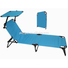 Cama plegable, silla de playa con cama plegable canopy